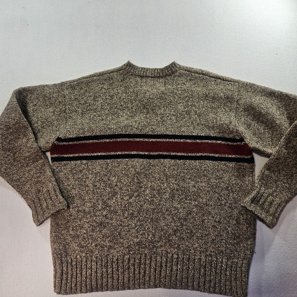 Abercrombie & Fitch XL Shetland Wool V-Neck Sweater - Picture 7 of 7